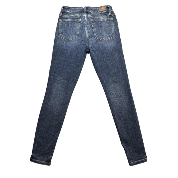 Judy Blue Jeans Womens 5 27 Blue Skinny Fit Mid Rise Stretch Denim Casual Pants